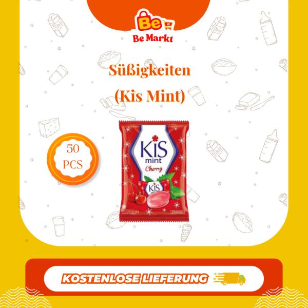 Kiss Mint Kirsche – 125 g Süßigkeiten