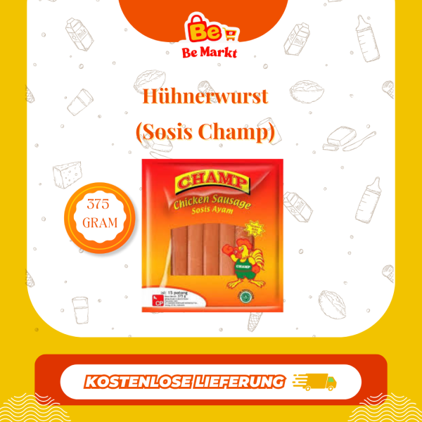 Hühnerwurst Sosis Champ - 375 Gr
